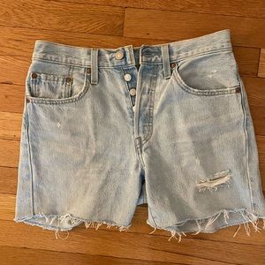 Levi’s 501 denim shorts
